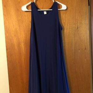 Blue dress
